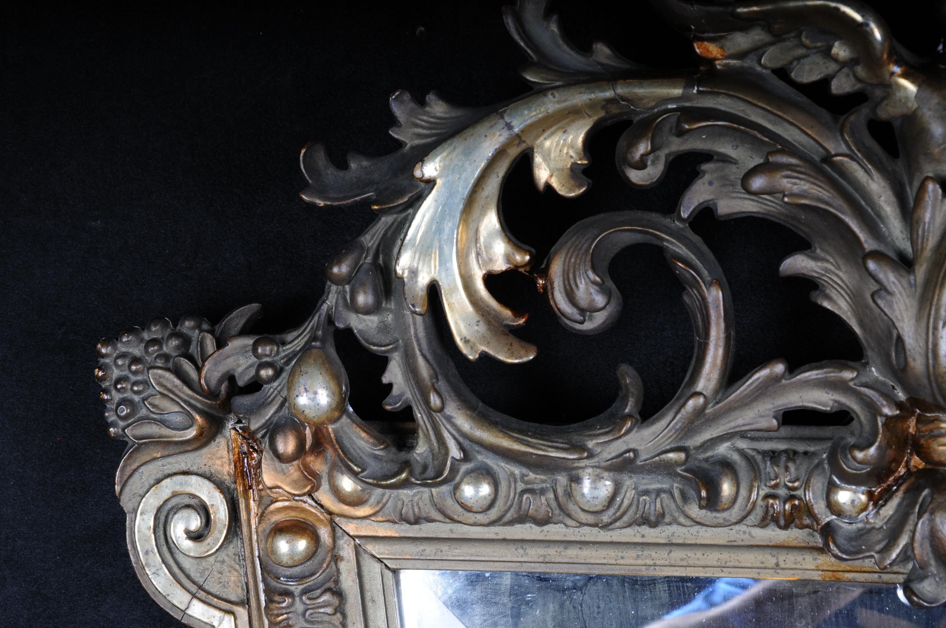 baroque mirror white