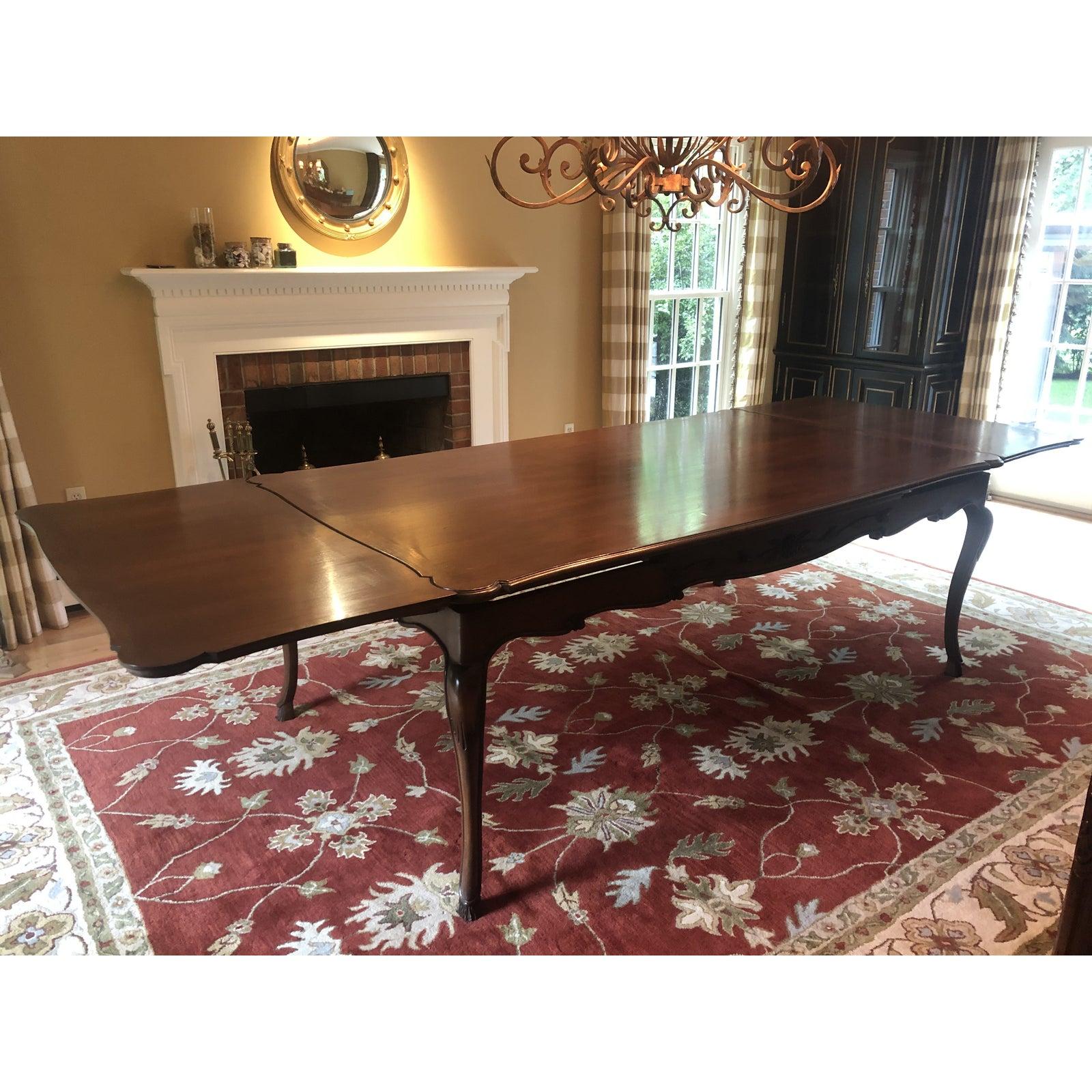 francais grande refectory dining table