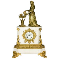 Magnificent Historicism Clock or Mantel Clock from circa 1890