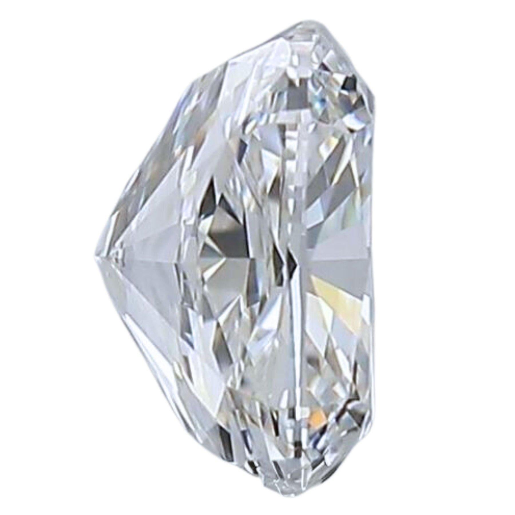 Magnificent Ideal Cut 1pc Natural Diamond w/1.29ct  In New Condition For Sale In רמת גן, IL