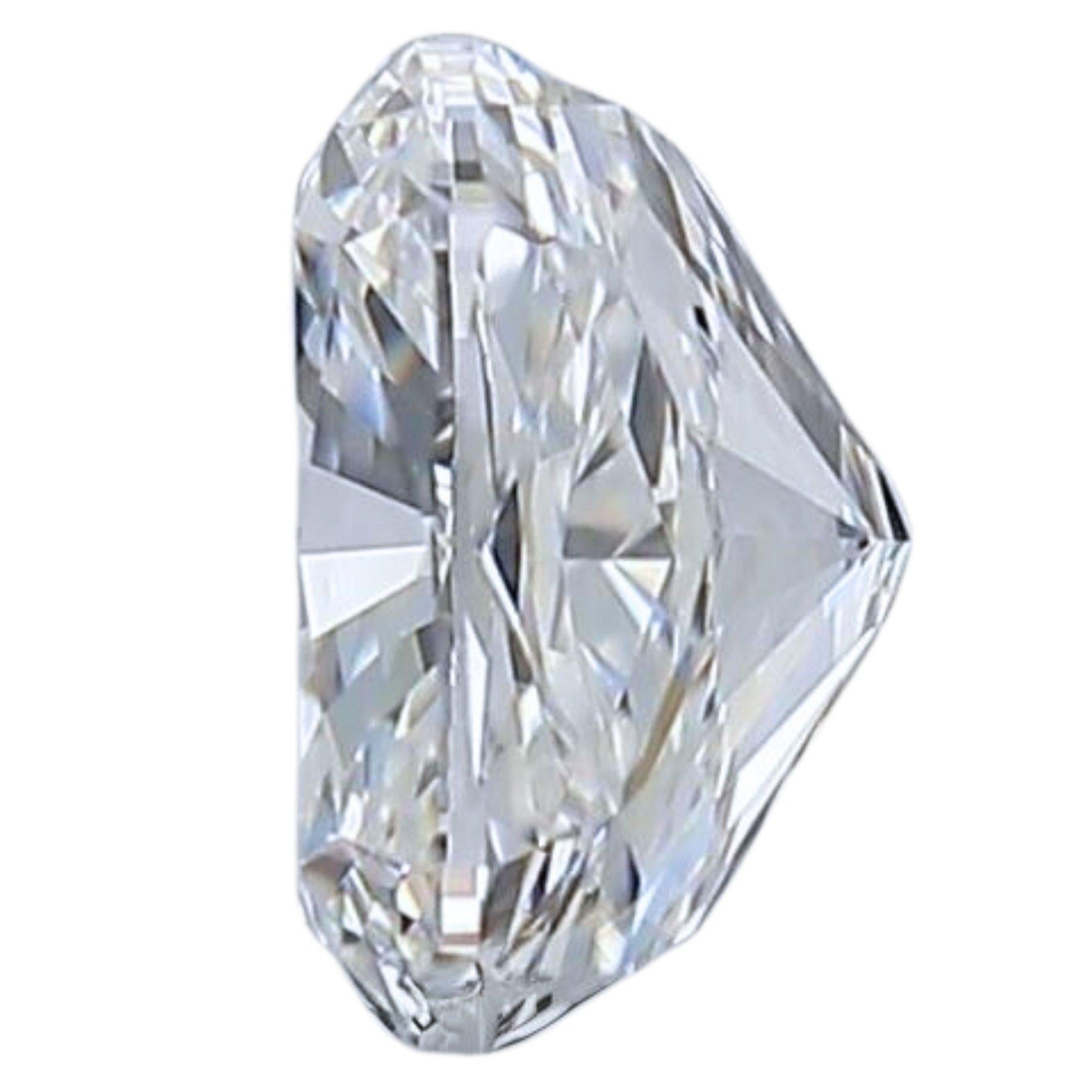 Magnifique diamant naturel de taille idéale 1 pièce avec 1,29 carat  Pour femmes en vente