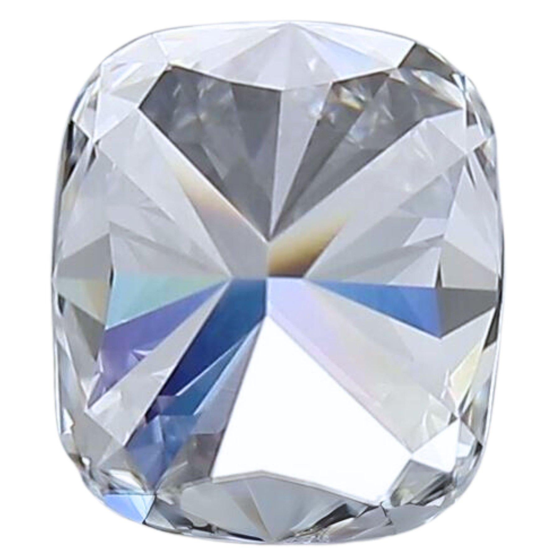 Women's Magnificent Ideal Cut 1pc Natural Diamond w/1.29ct  For Sale