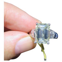 Prächtiger, bedeutender Verlobungsring aus 18KT Gold mit 6,80CT großem Diamanten