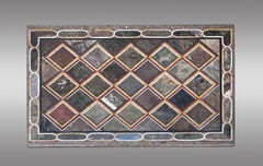 Magnífica mesa de centro italiana, siglo XVIII