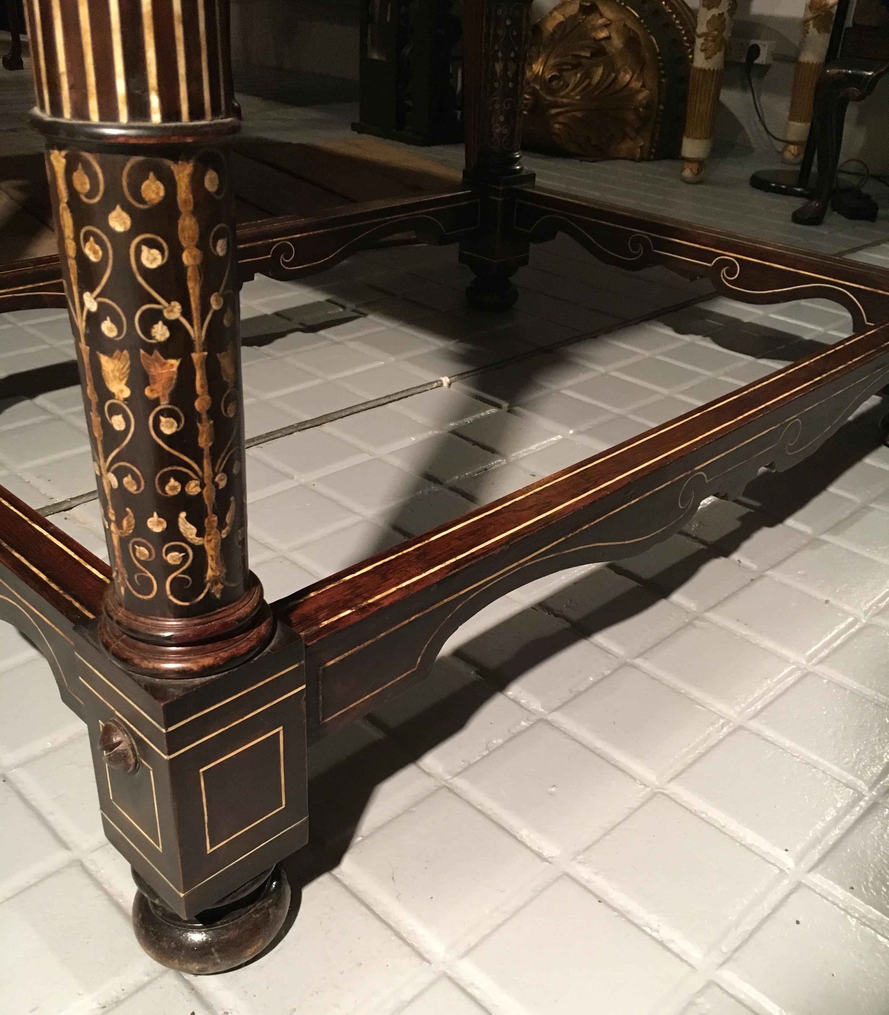 18th Century and Earlier Magnificent Italian Centre Table, 18th Century For Sale