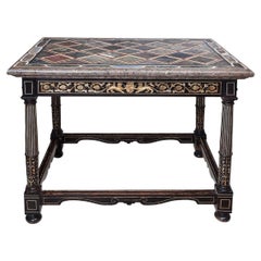 Magnificent Italian Centre Table, 18th Century