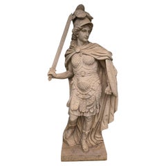 Magnificent Italian Marble Sculpture of Minerva – A True Masterpiece 200 CM