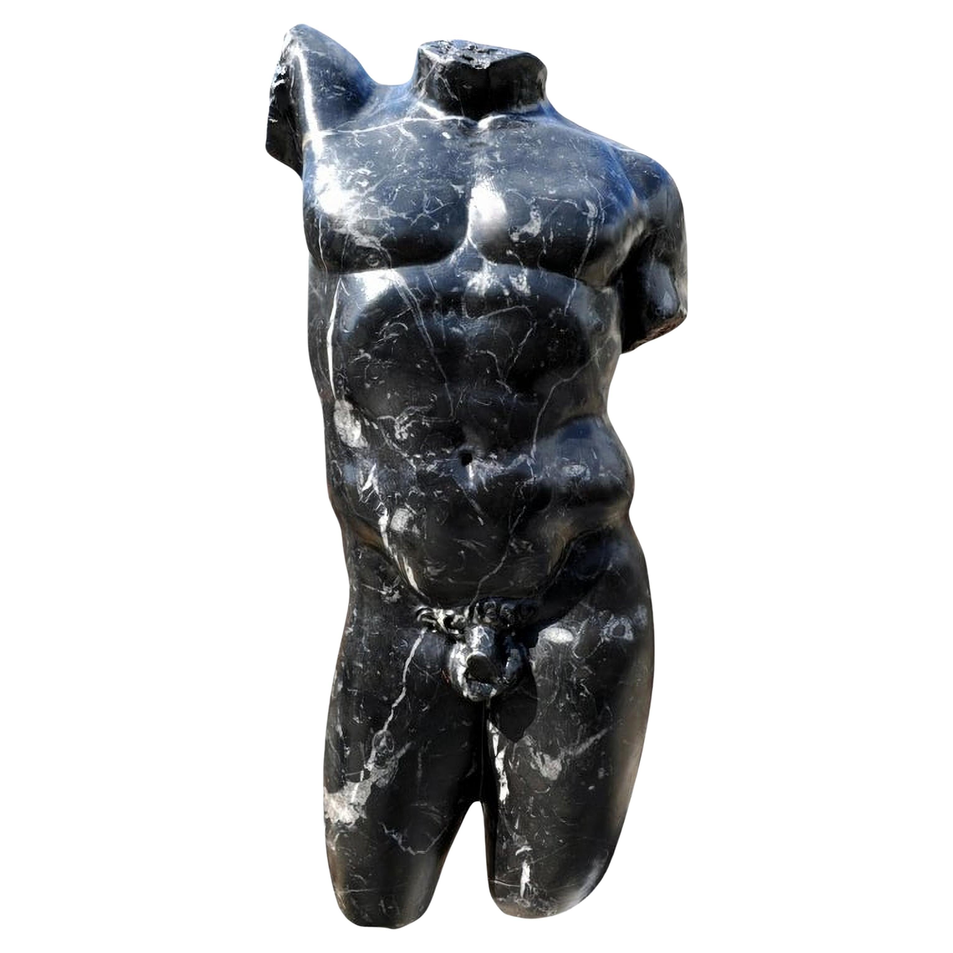 Magnífica Escultura Italiana "Líder Romano" Principios del Siglo XX