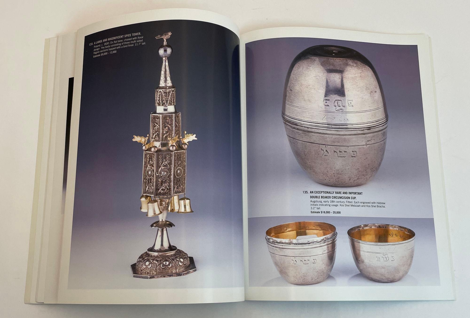 Papier Magnifique catalogue de vente aux enchères de judaïques, Cedarhurst Gallery mai 2016. en vente