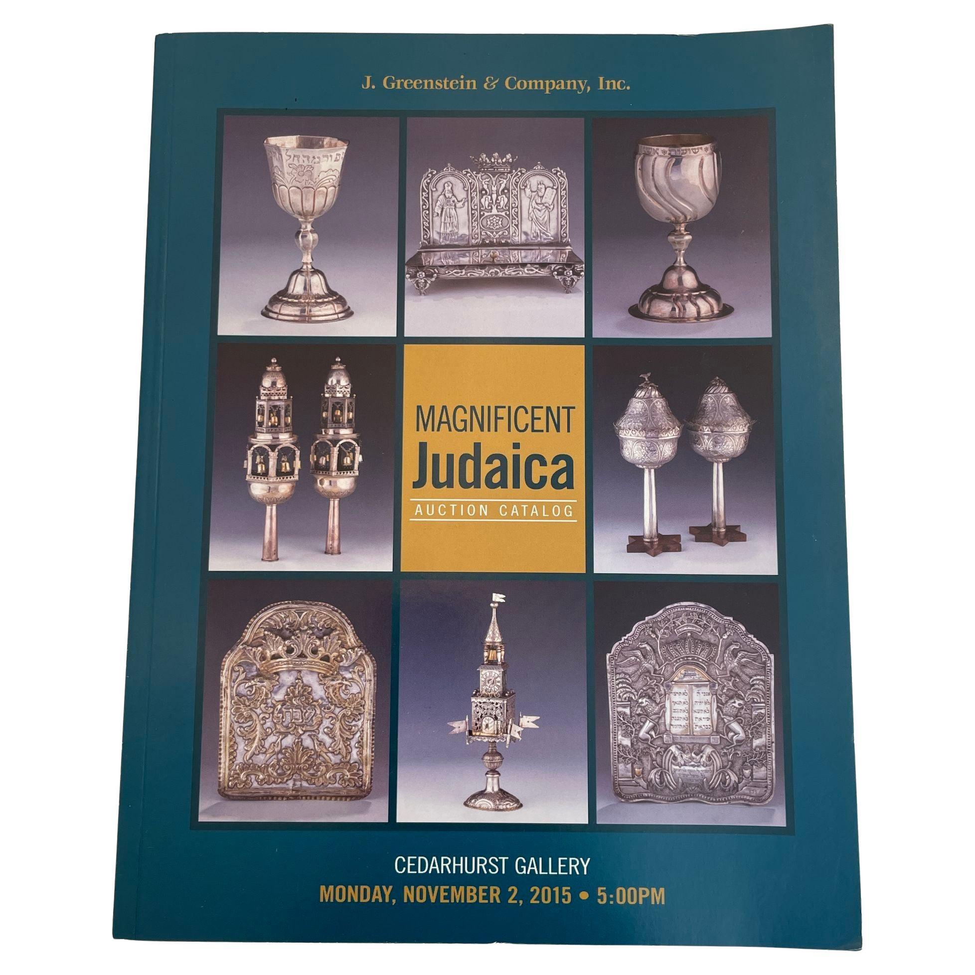 Magnificent Judaica Auction Catalog, Cedarhurst Gallery May 2016