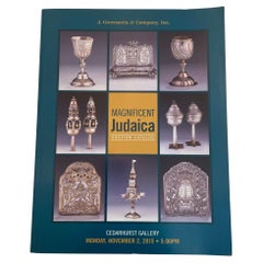 Magnificent Judaica Auction Catalog, Cedarhurst Gallery May 2016
