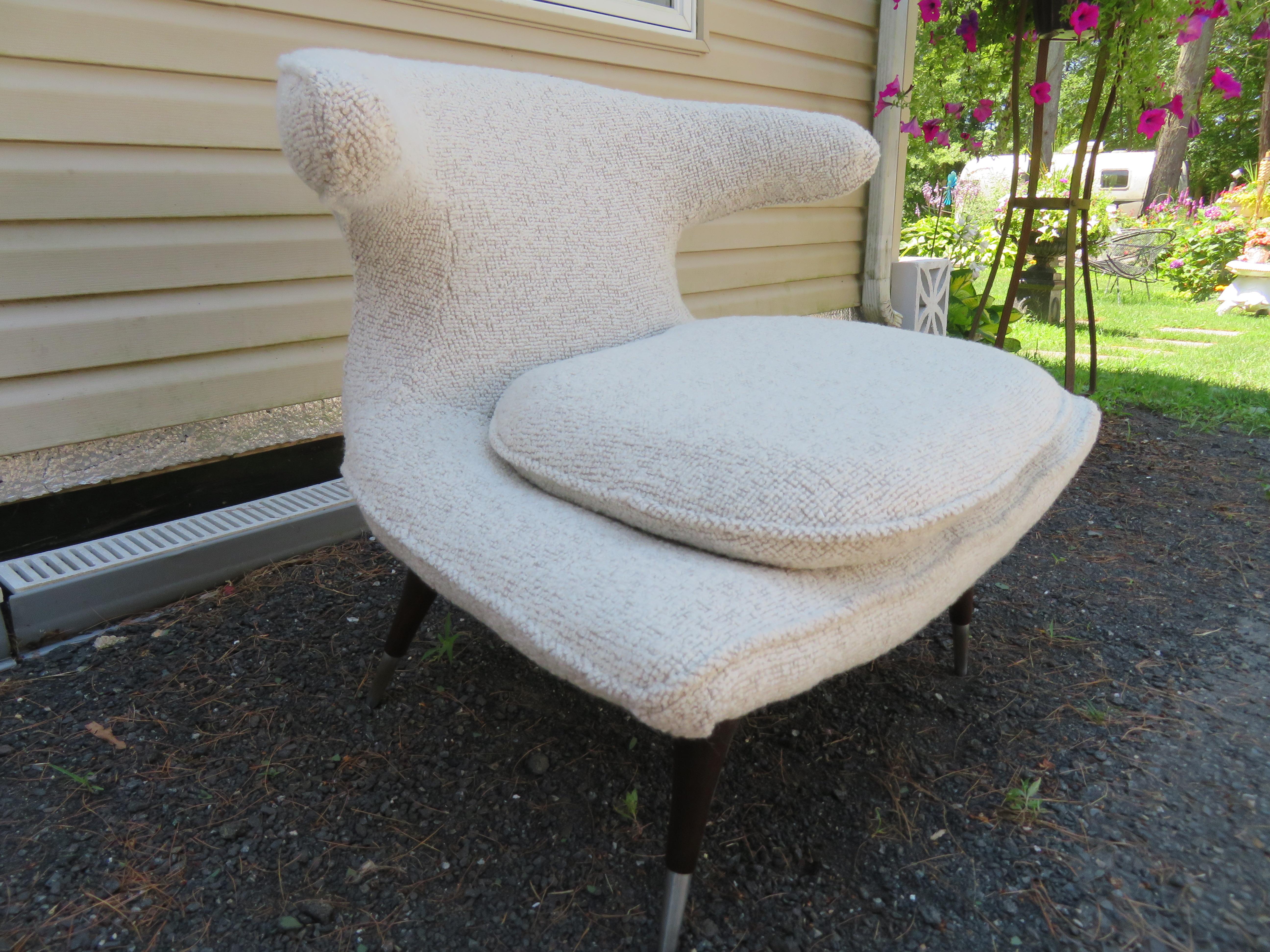 Prchtiges Paar Karpen Horn Chair aus Kalifornien, Mid-Century Modern im Angebot 5