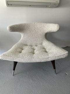 Magnificent  Karpen of California "Horn Chair" Mid-Century Modern