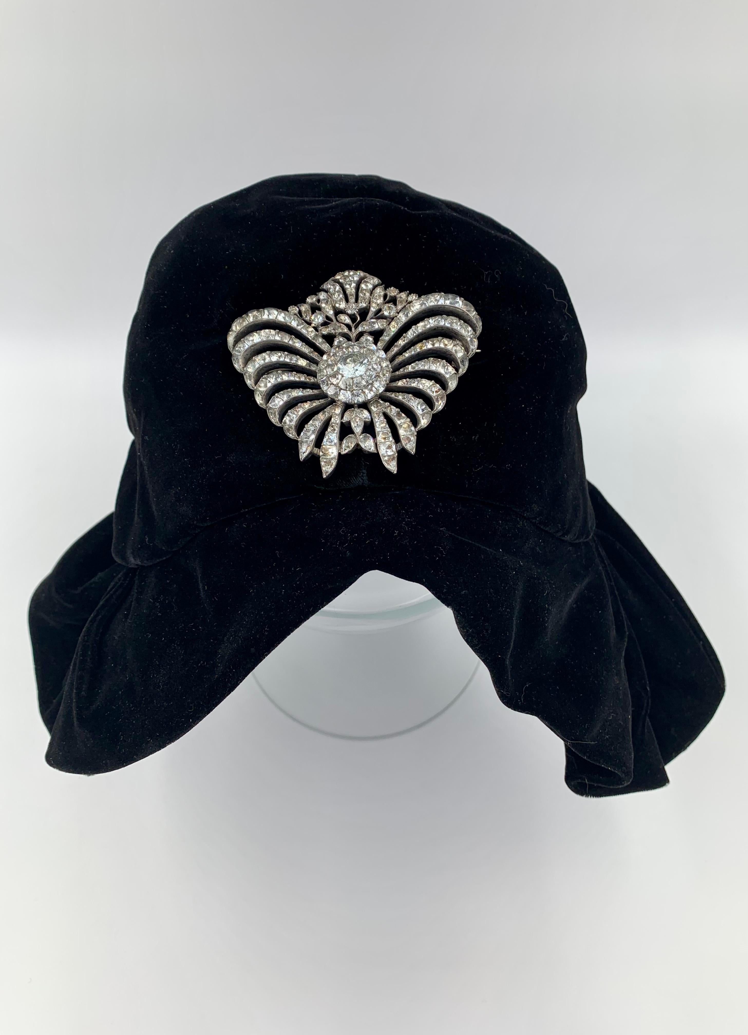 turban with brooch