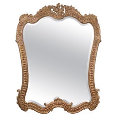 Magnificent Large Italian Giltwood Mirror