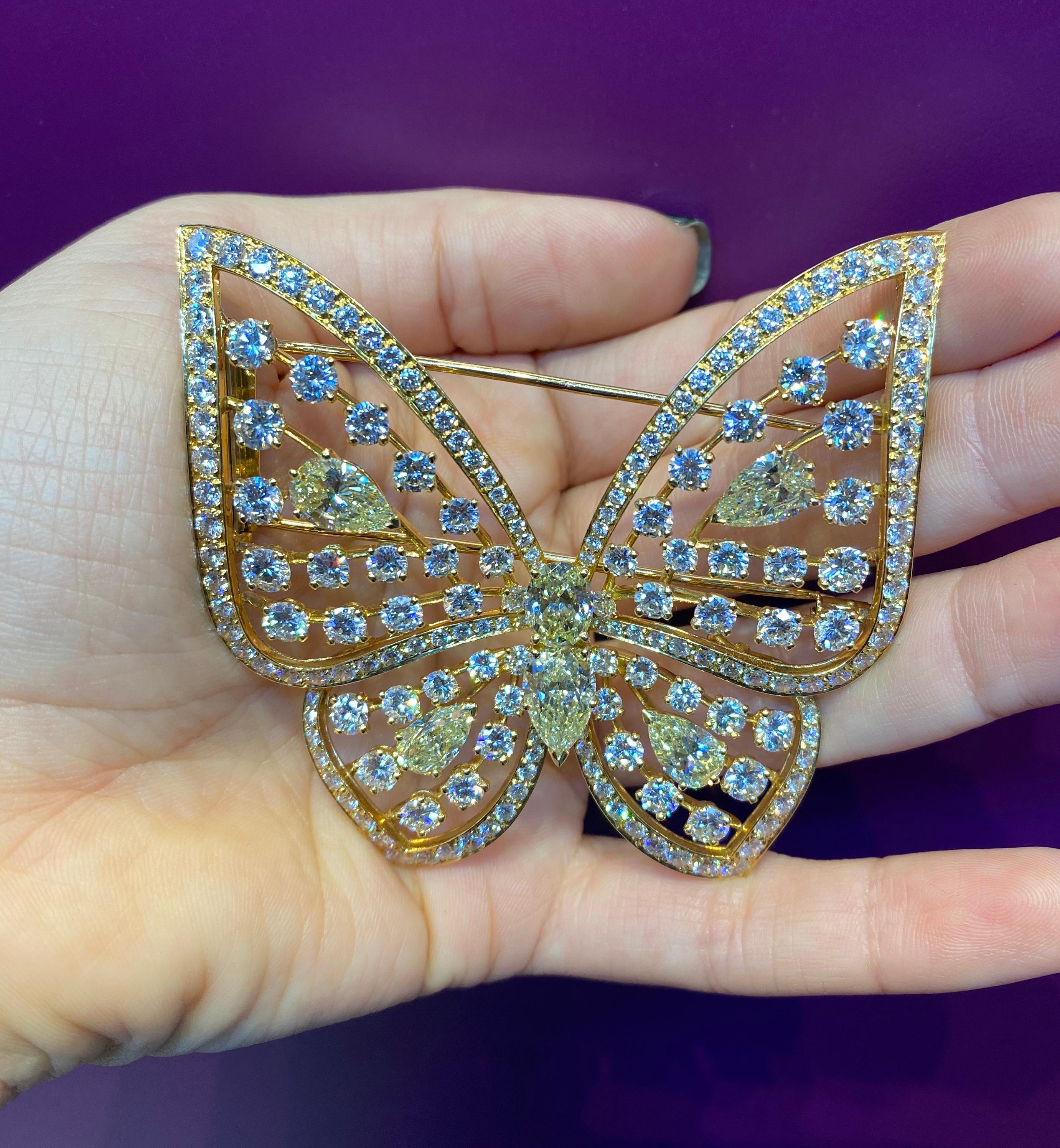 van cleef and arpels butterfly brooch