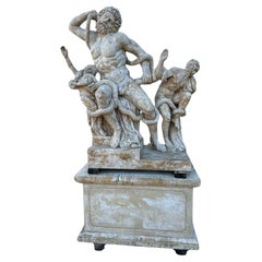 Magnificent Life-Size Marble Sculpture from Italy 200 CM LACOONTE