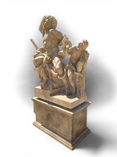 Magnificent Life-Size Marble Sculpture from Italy 230 CM LACOONTE