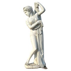 Magnifica scultura in marmo a grandezza naturale dall'Italia 250 CM