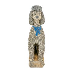 Magnificent Lifesized Poodle Statue