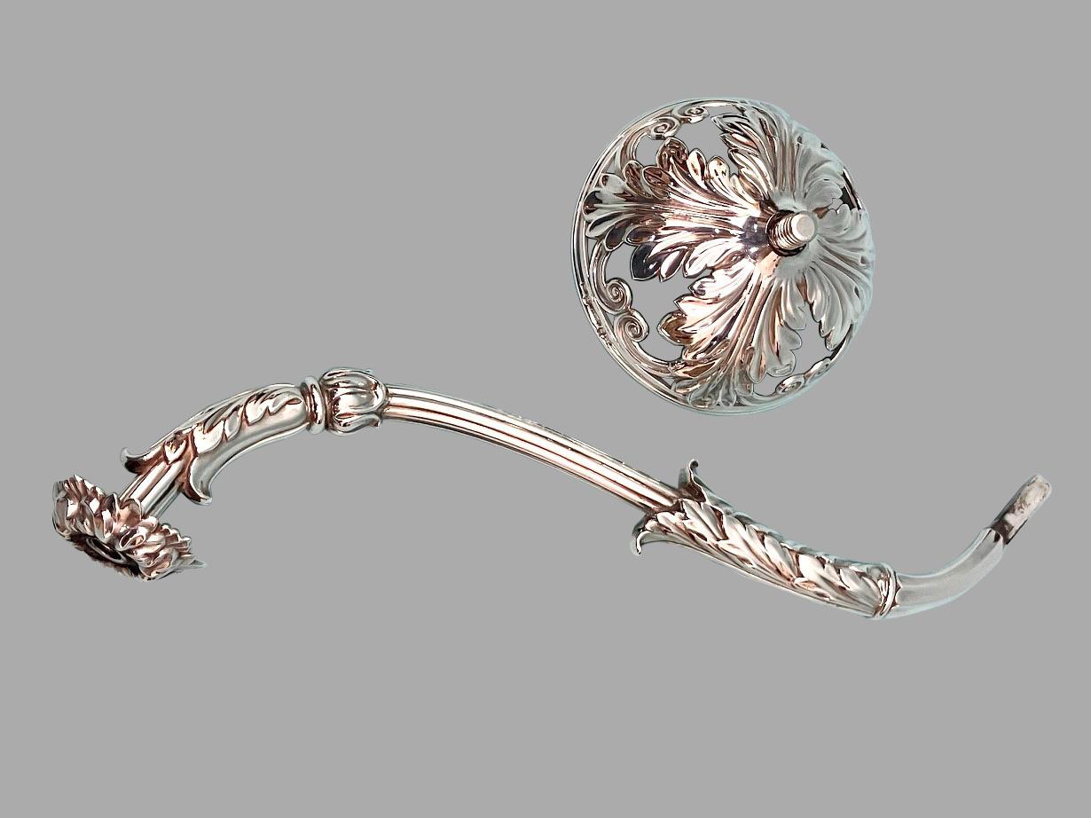 Magnificent Matthew Boulton (1728-1809) Sterling Silver 4 Branch Epergne 12