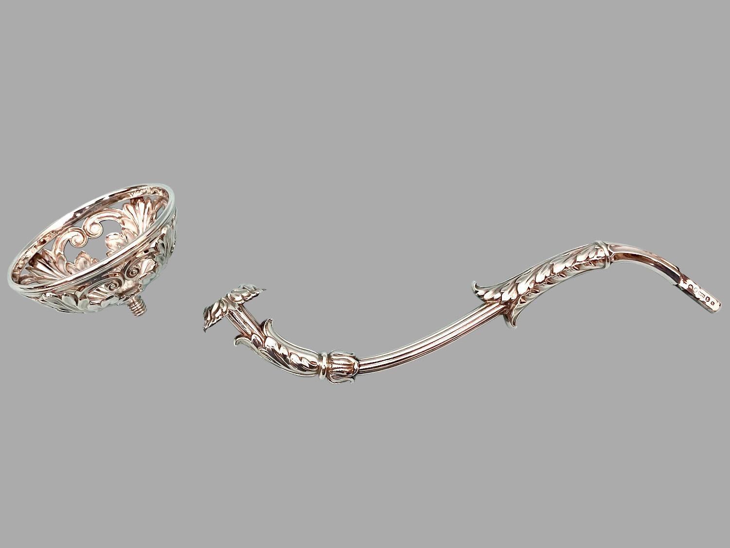 Magnificent Matthew Boulton (1728-1809) Sterling Silver 4 Branch Epergne 10