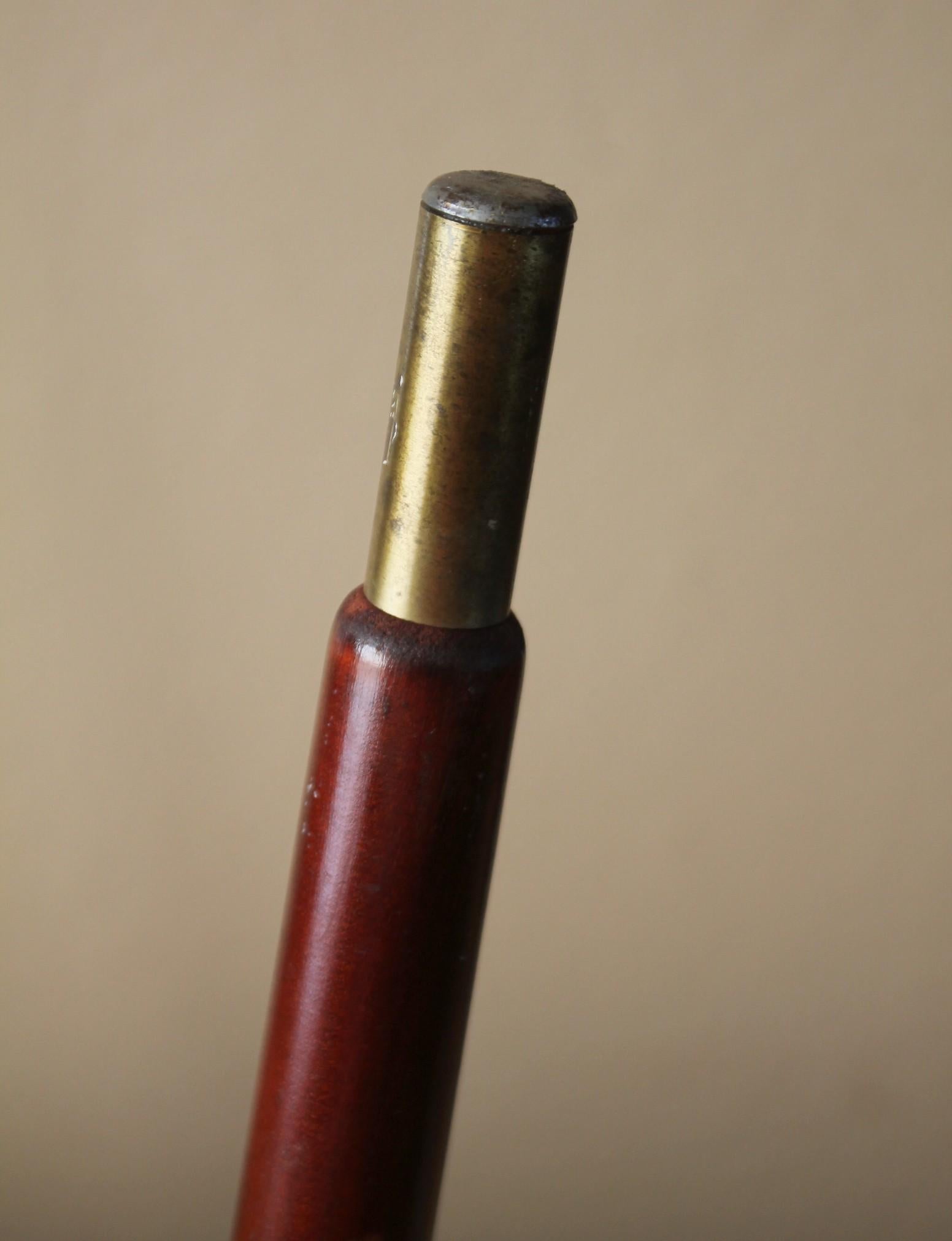 Magnificent Mid Century Modern Red Mahogany Corner Table Rare Paul McCobb 1960s For Sale 5