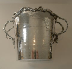 Magnificent Modernist Italian Wine Cooler / Champagne Bucket, c.1960