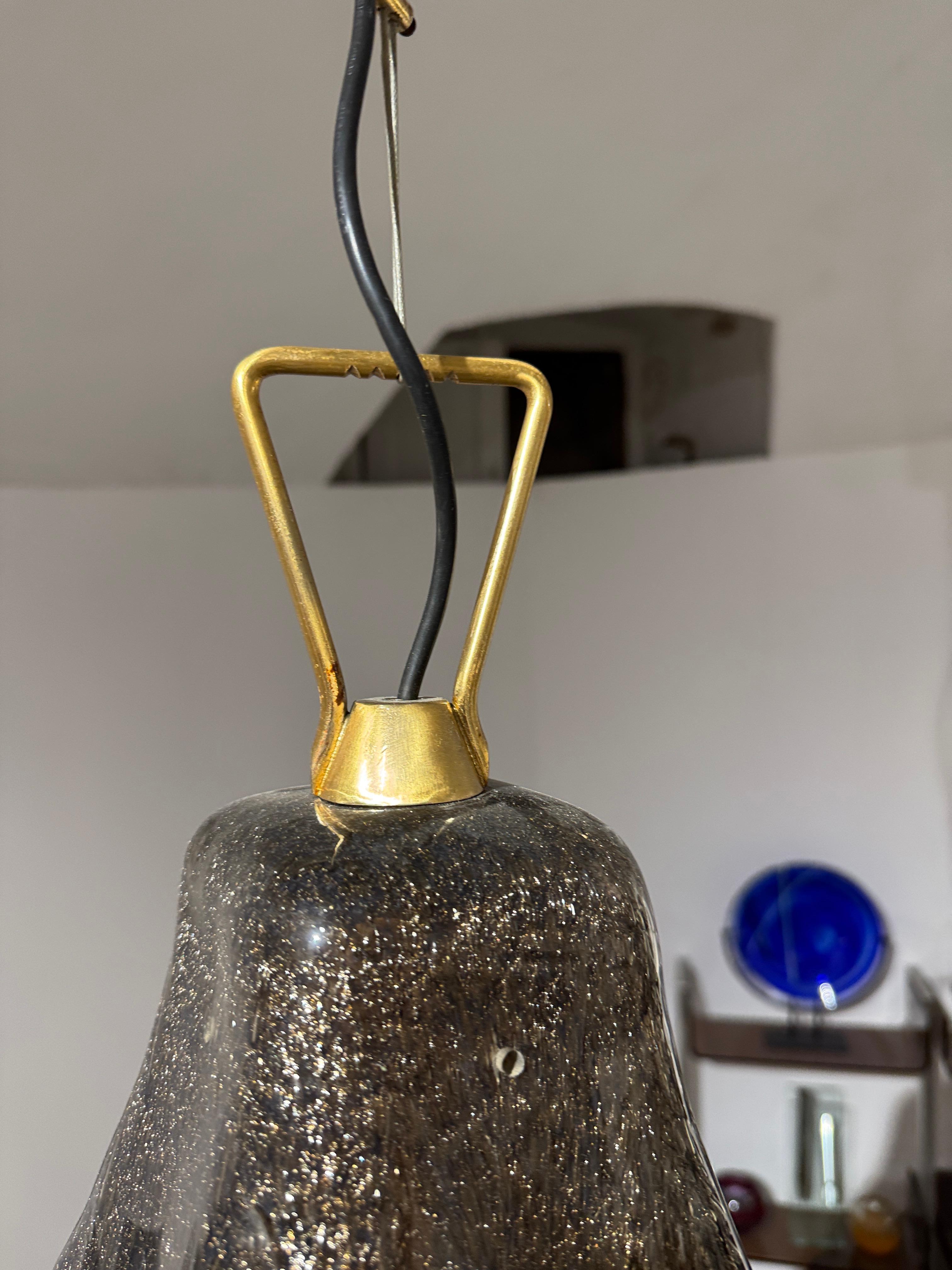 Magnifique lampe suspendue en verre de Murano par Carlo Nason pour Mazzega, Italie, années 1970 10