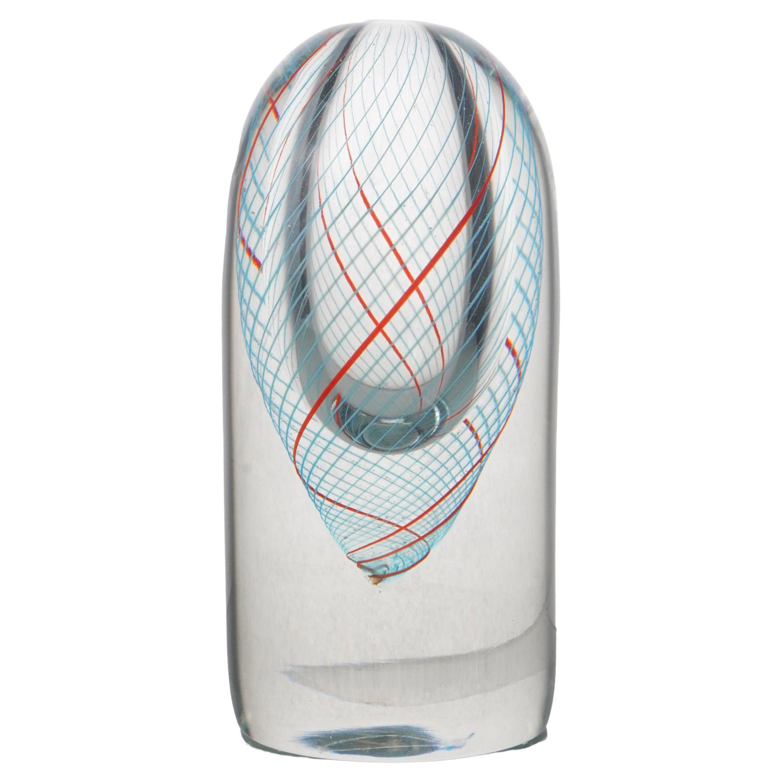 Italian Magnificent Murano Glass Sculpture - Spyro Tall in vendita