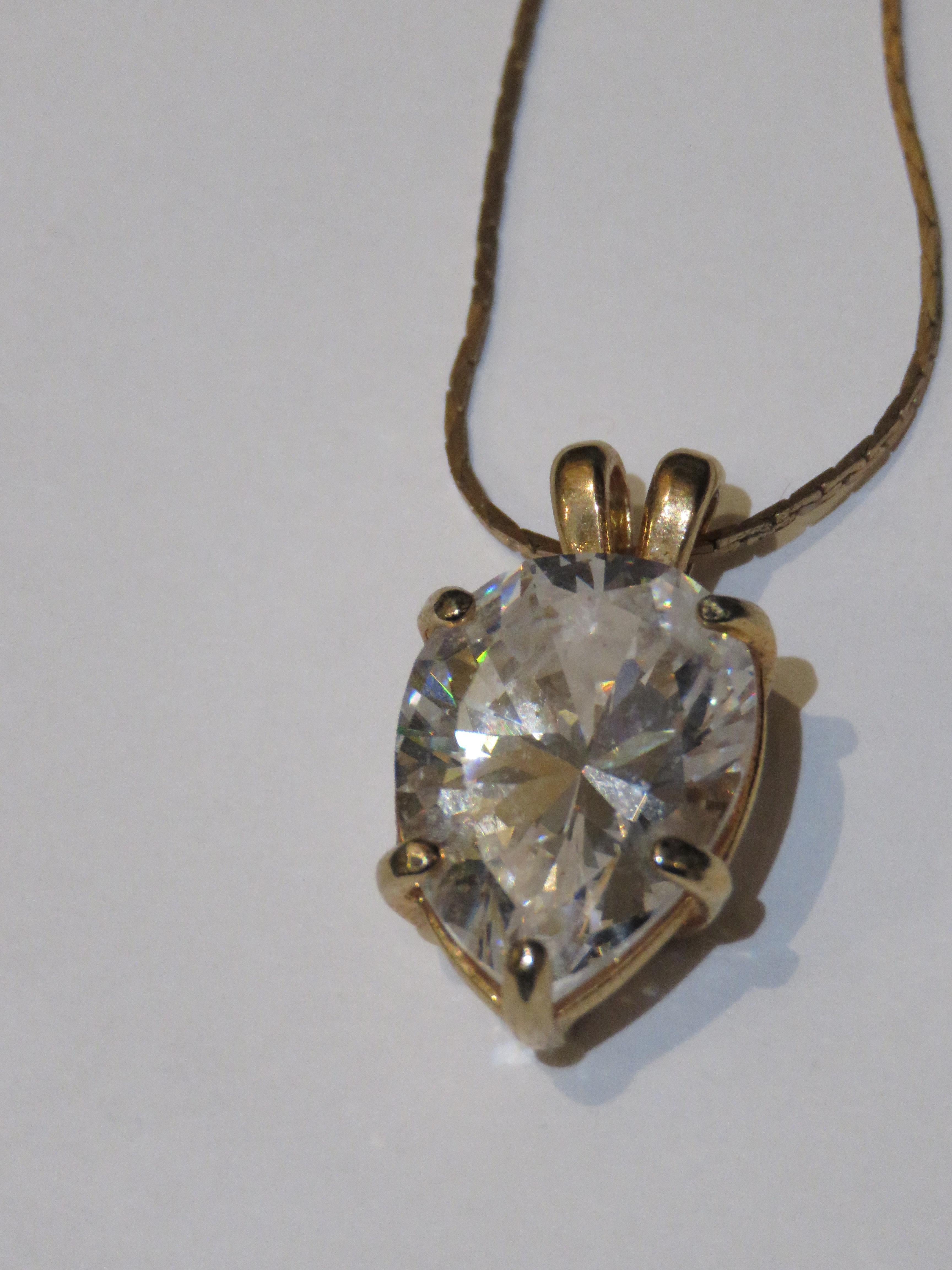 Women's Magnificent NYC Estate 18KT Heavy Gold Overlaid Long Chain Gold Link Necklace For Sale