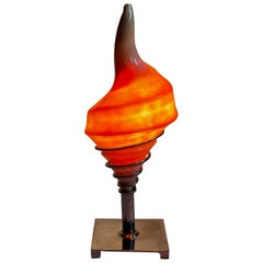 Magnificent Objet d
arte Shell Table Lamp
