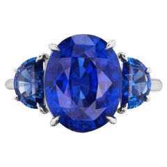 Magnificent Oval Sapphire Ring