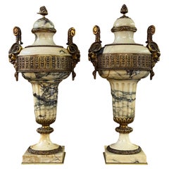Magnificent Pair French 19th Century Cassolettes