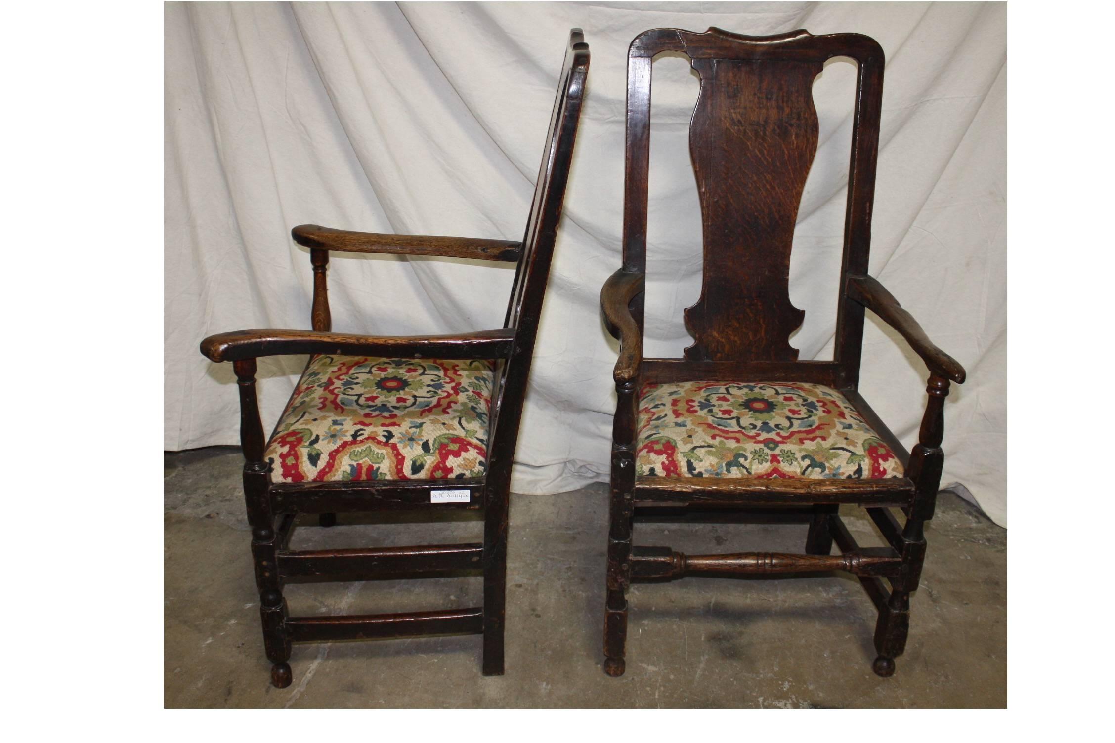 Magnificent Pair of 17th Century Armchairs 10