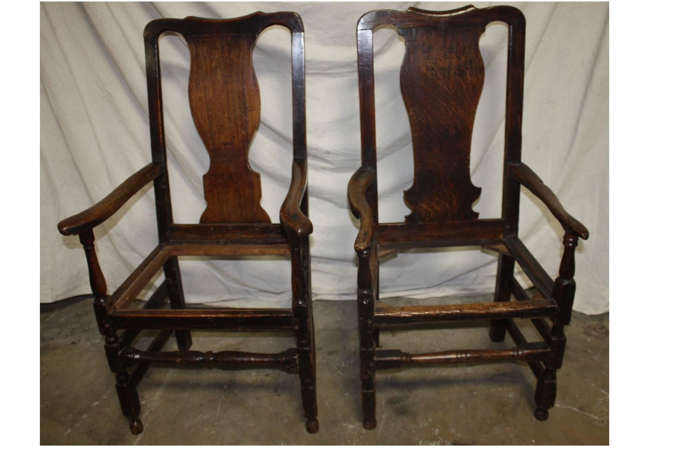 Magnificent Pair of 17th Century Armchairs 5