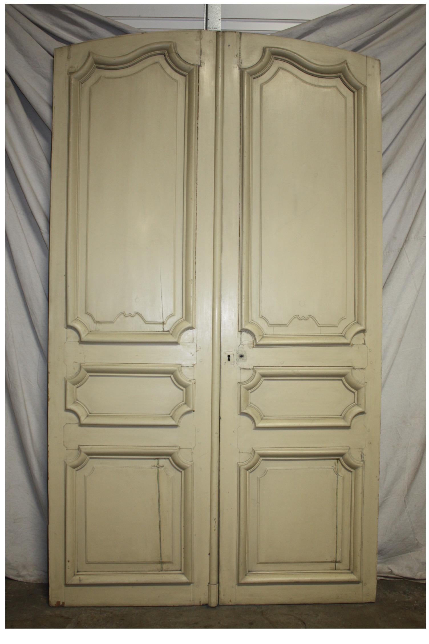 Magnificent Pair of 19th Century French Doors For Sale 4