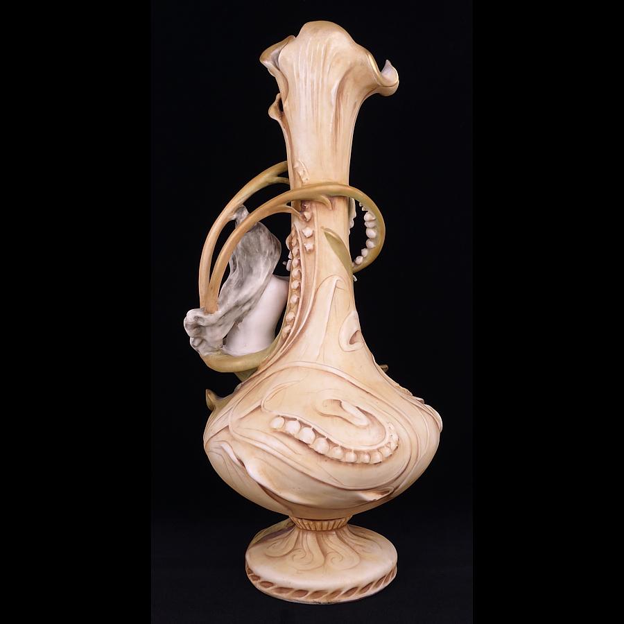 Magnificent Pair of Amphora Art Nouveau 