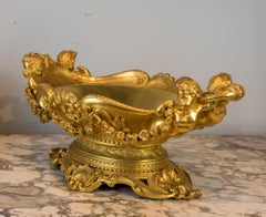 Prächtiges Paar Goldbronze-Jardinières von Napoleon III.
