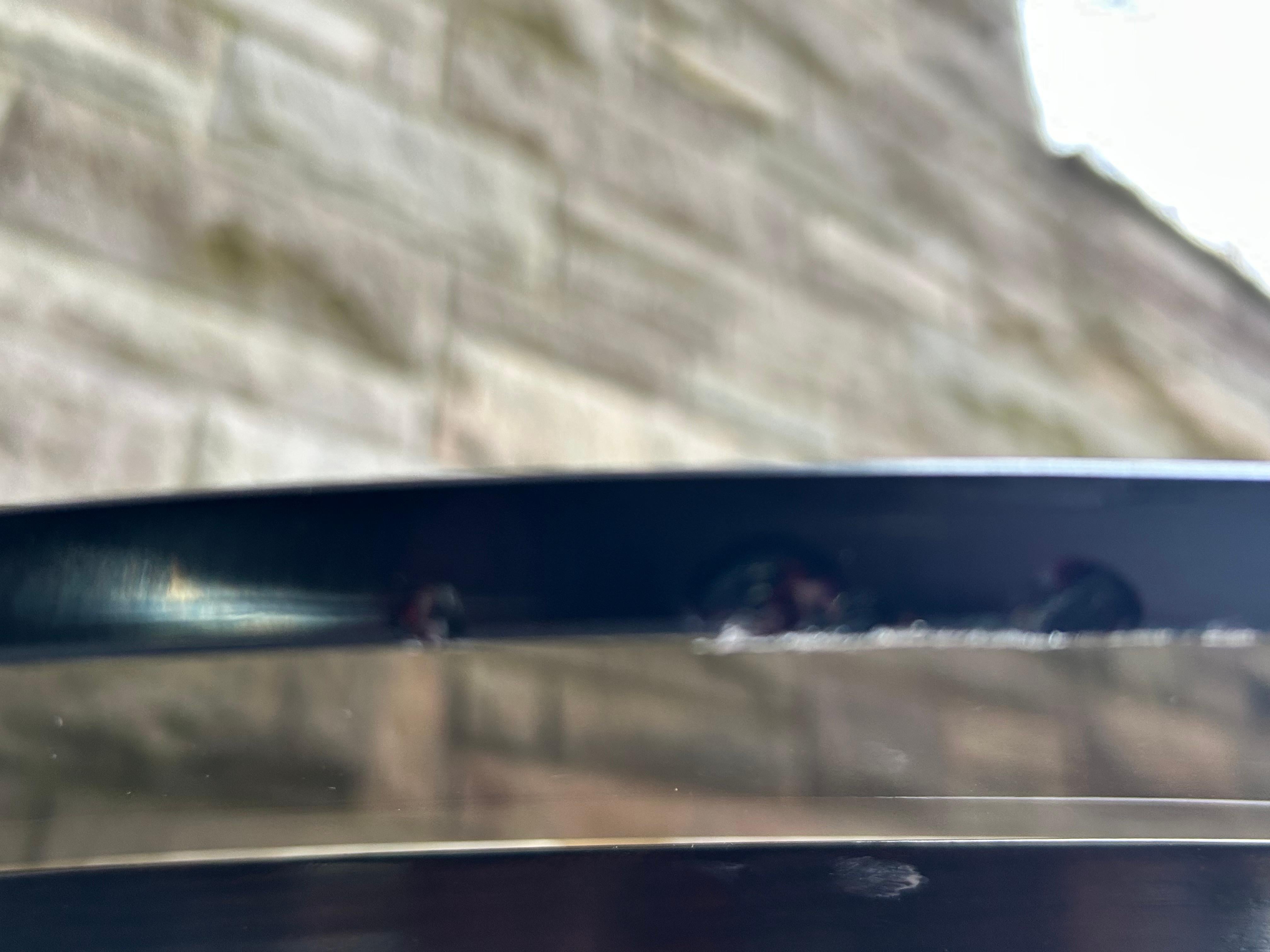 Magnificent Pentagonal Edward Wormley Dunbar Bronze Side Table Mid-Century For Sale 4