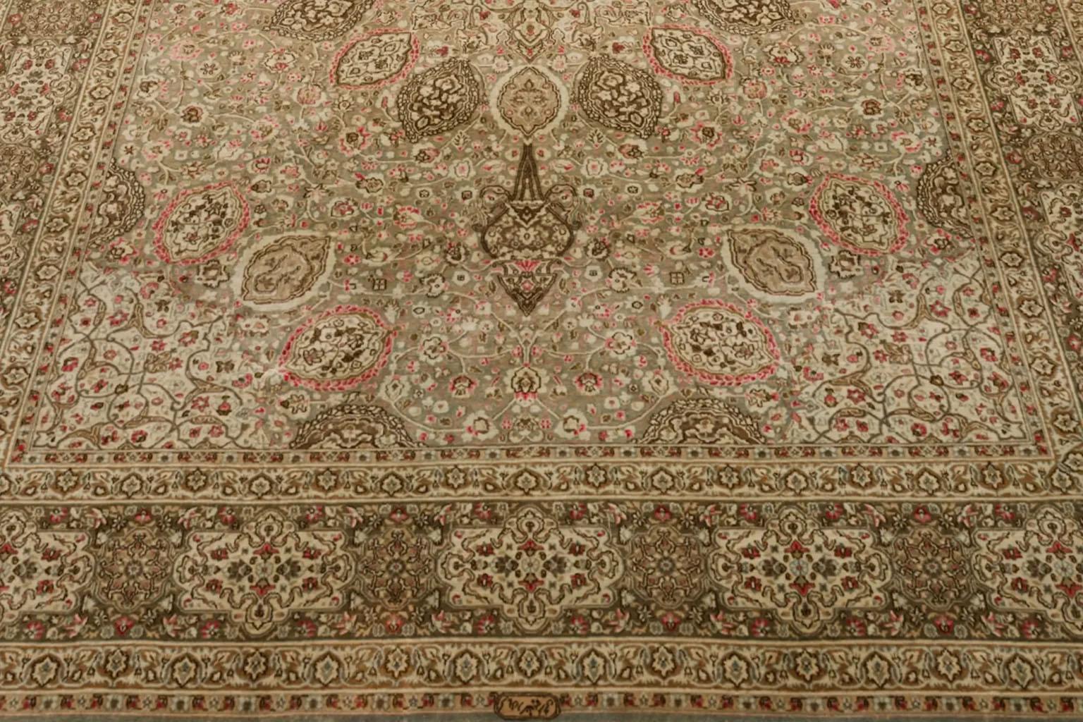 Tissé à la main Magnifique tapis persan - Style Kerman en vente