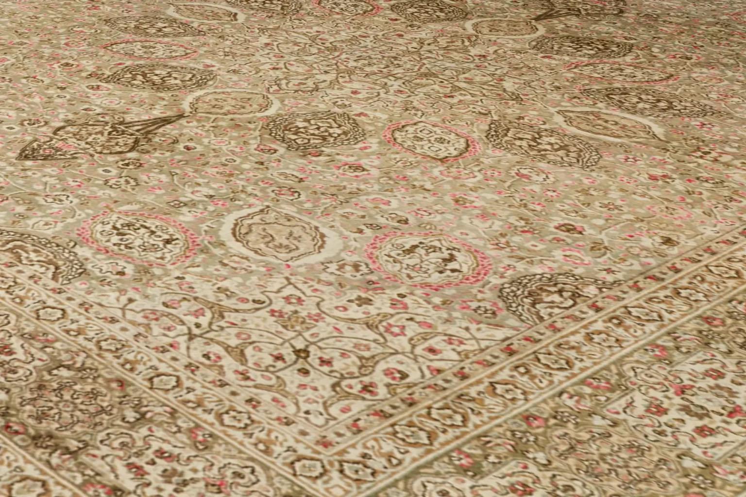 Laine Magnifique tapis persan - Style Kerman en vente