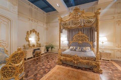 Magnificent Personalized Classical Italian Canopy Bed Frame