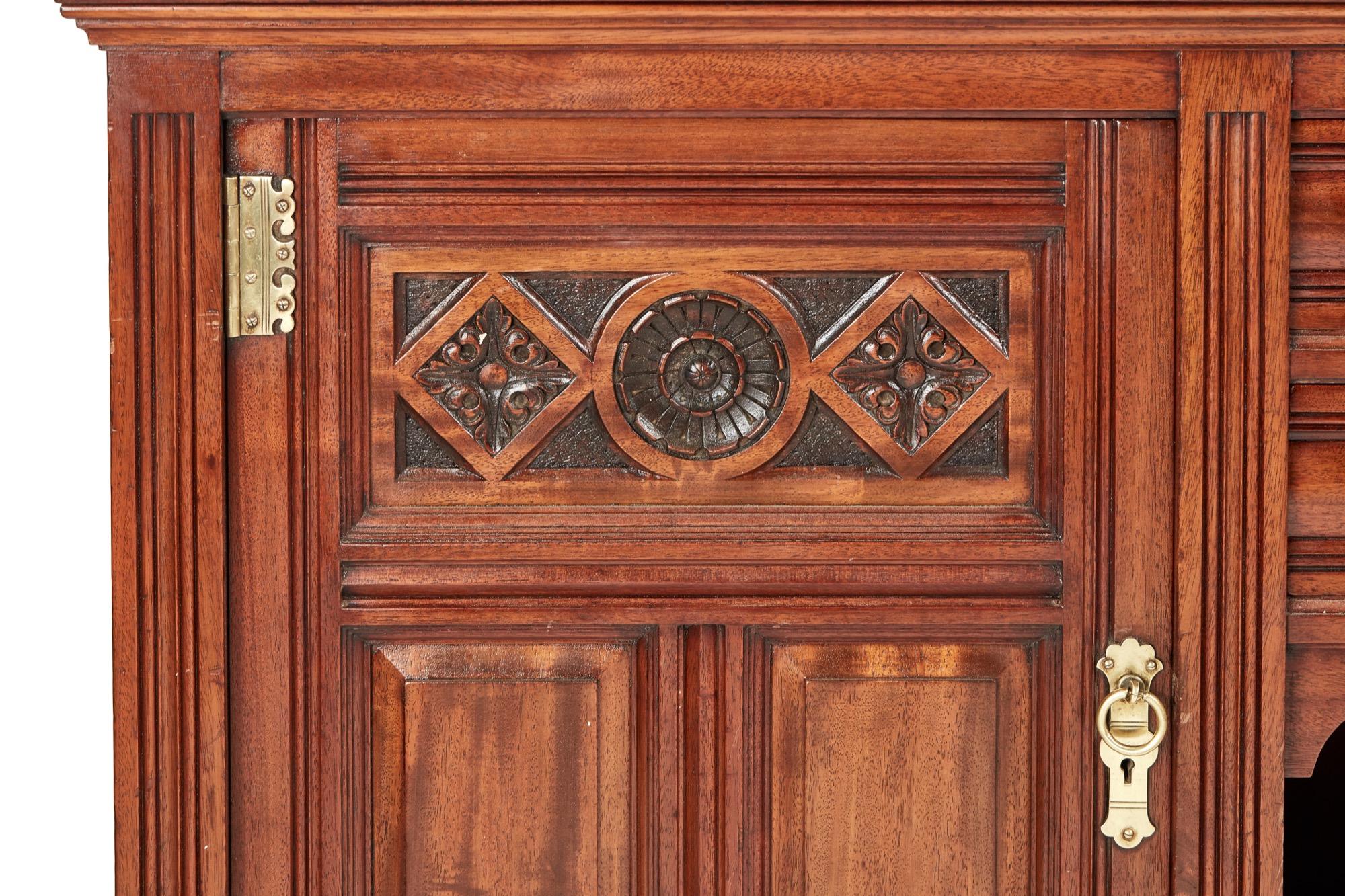 Victorian Magnificent Quality Antique Gillow & Co Mahogany Sideboard, circa 1880