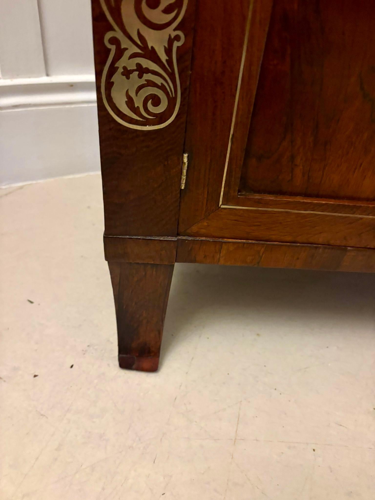 Magnificent Quality Antique Regency Mahogany Chiffonier / Side Cabinet (Englisch) im Angebot