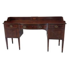 Magnificent Quality Large Antique George III Inlaid Mahogany Sideboard