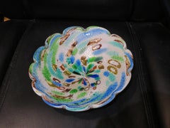 Magnificent Rare Millefiori Multi Colored Glass Bowl Attributed to Fratelli Toso