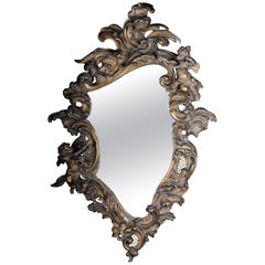 Antique Magnificent Rococo Wall Mirror, Napoleon III