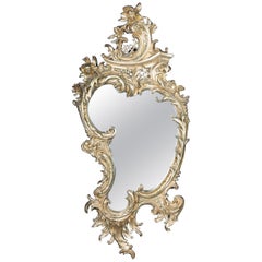 Magnificent Rococo Wall Mirror, Napoleon III, Paris