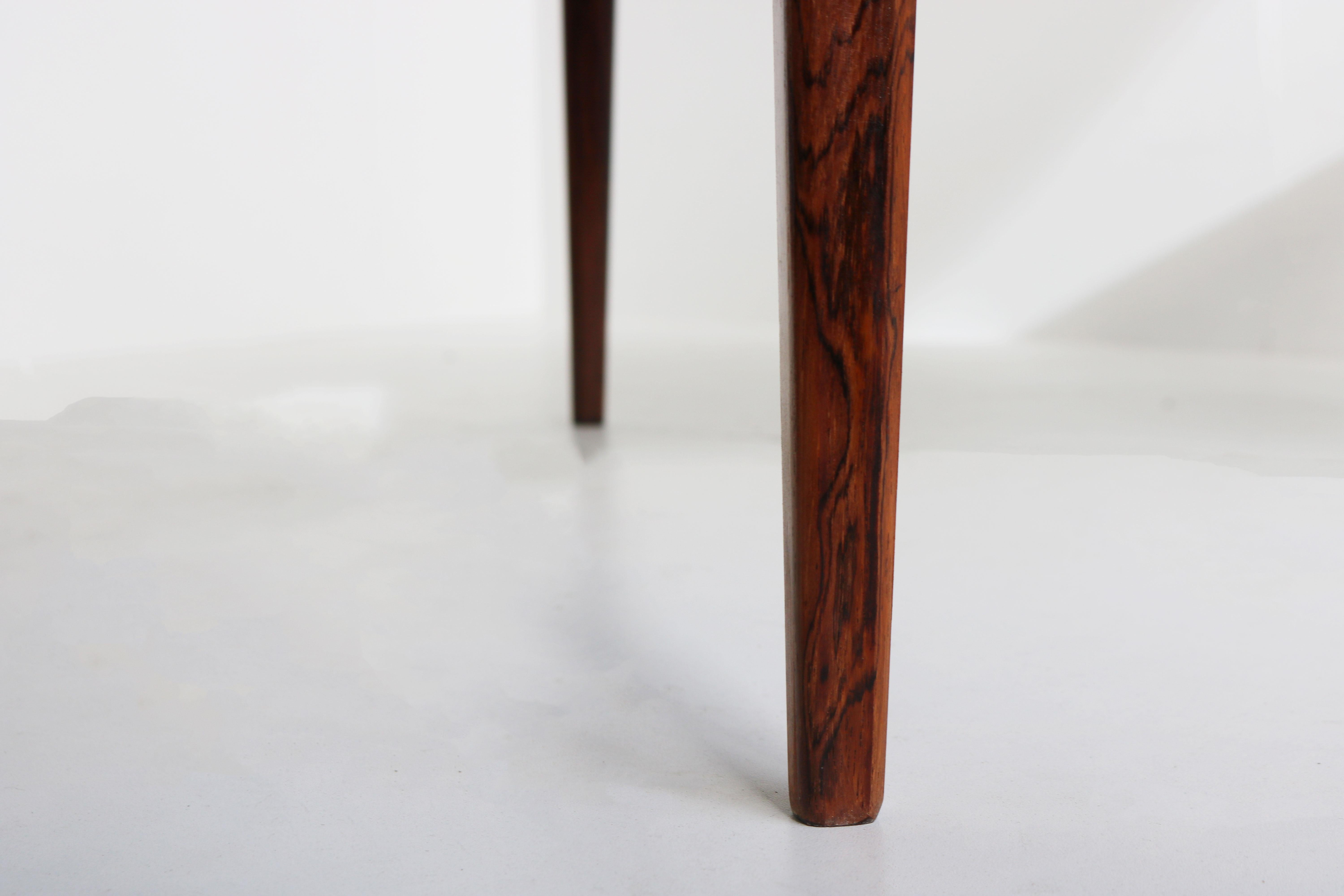 Magnificent Rosewood Coffee Table by Johannes Andersen for CFC Silkeborg, 1950s For Sale 6